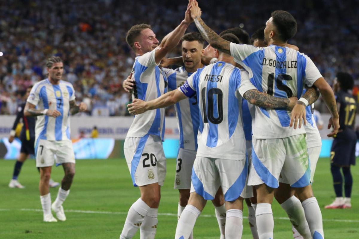 Argentina Sobrevive A Ecuador Y Clasifica A Las Semifinales De La Copa ...